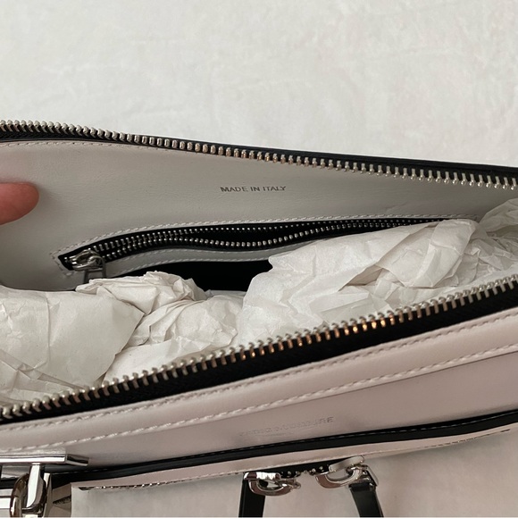 Zadig & Voltaire Zip Bag in White—NWT - Picture 5 of 16